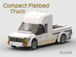 60283 Compact Flatbed Truck