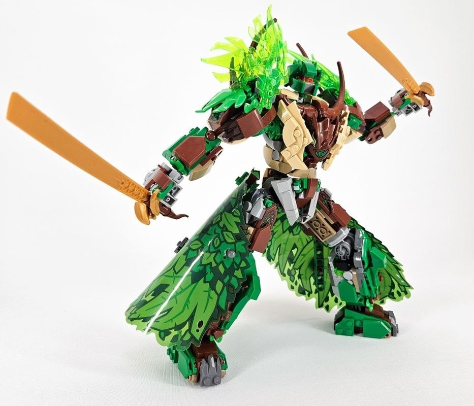Lego Earth Dragon Warrior (Lego Ninjago 71859 Alt Build)
