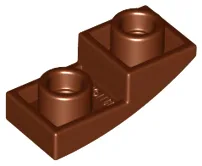 Brick Curved Inverted 2 x 1