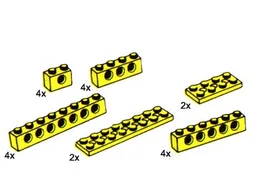 TECHNIC Beams and Plates [Yellow]