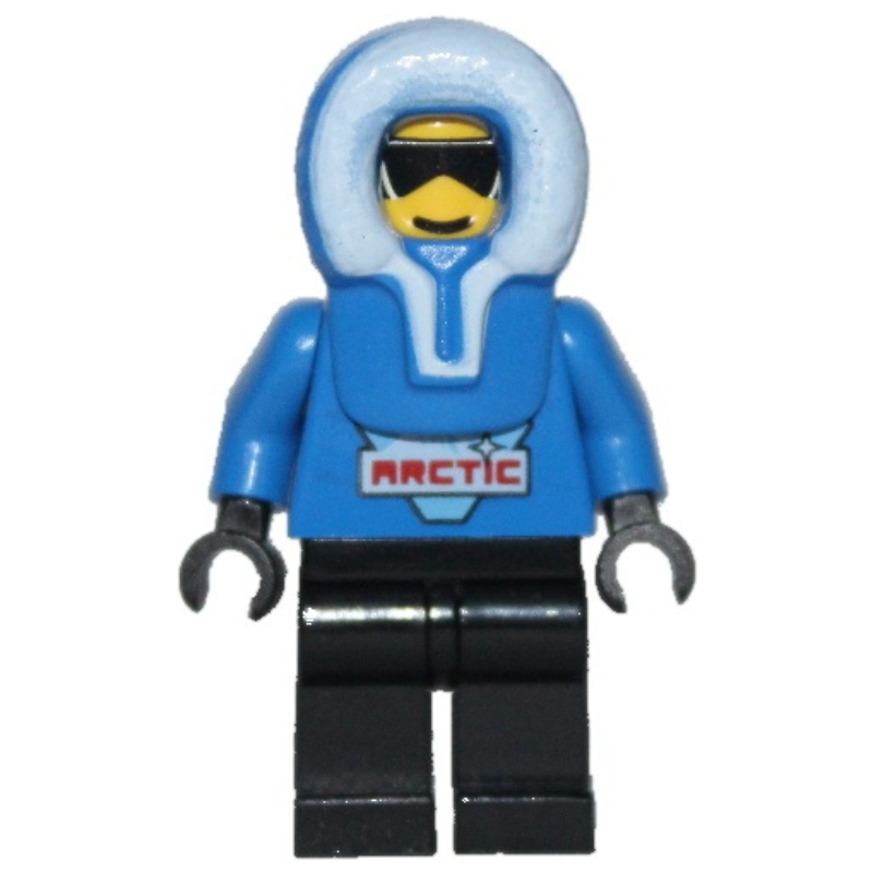 Lego Arctic Crew, Blue, Hood