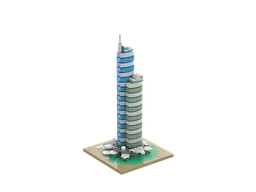 Almas Tower 1:1400 Model --- Dubai, UAE