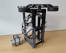 LEGO Verge-and-foliot escapement
