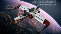 ARC-170 Starfighter - 75402 Modification