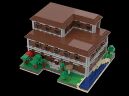 UCS Minifigure-scale Woodland Mansion