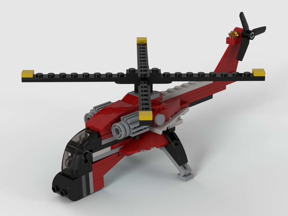 Lego 31057 Sikorsky Erickson S-64 Skycrane Heavy Lift Helicopter
