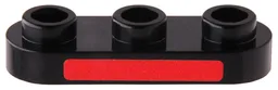 Plate, Round 1 x 3 with Open Studs with Red Taillight Bar Pattern (Sticker) - Set 76923