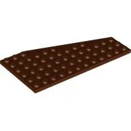 Wedge Plate 6 x 12 Left / Reddish Brown