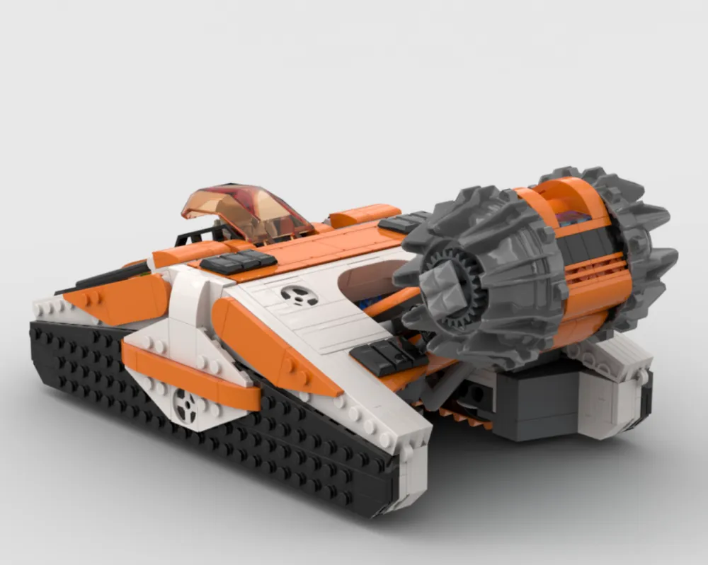 Lego Heavy Space Mining vehicle