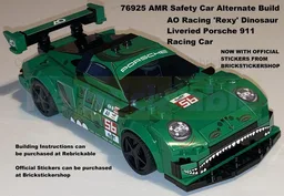 76925 'Rexy' Porsche 911 Racing Car - Alternate Build For 76925 Aston Martin Safety Car