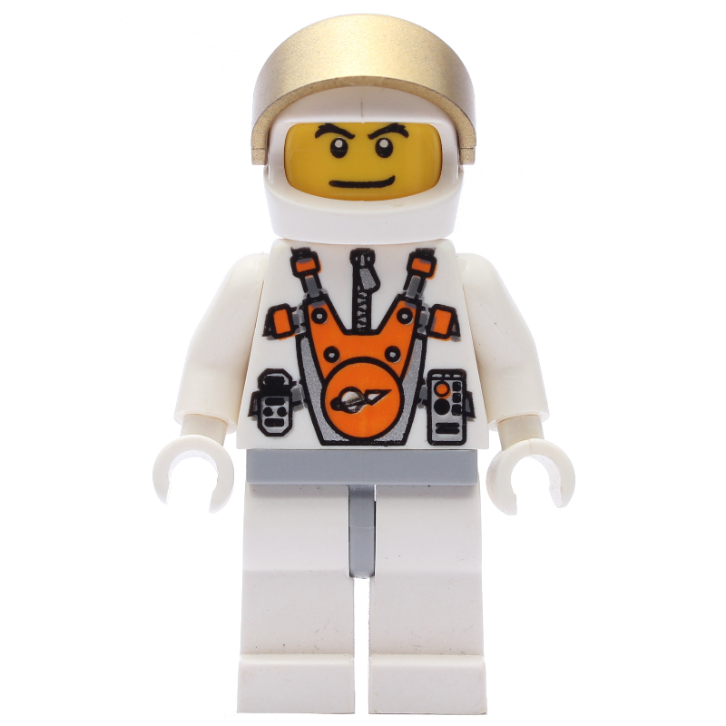 Lego Mars Astronaut, Smirk / Scared