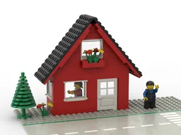 379 House with gable roof