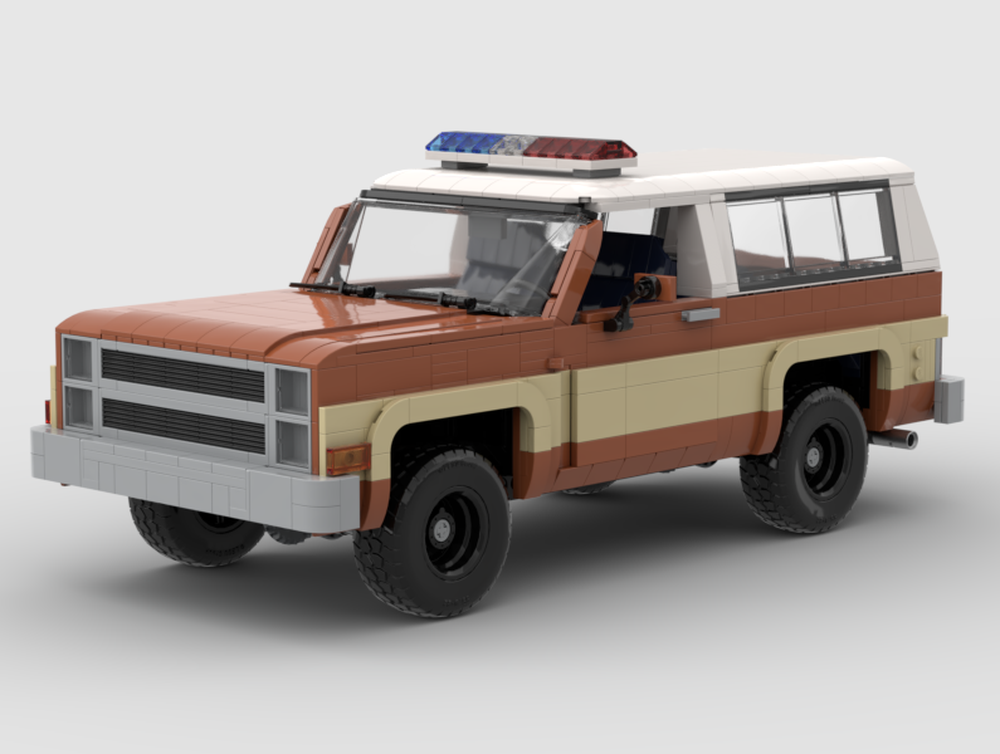 Lego Chevrolet K5 Blazer (1985) from Stranger Things