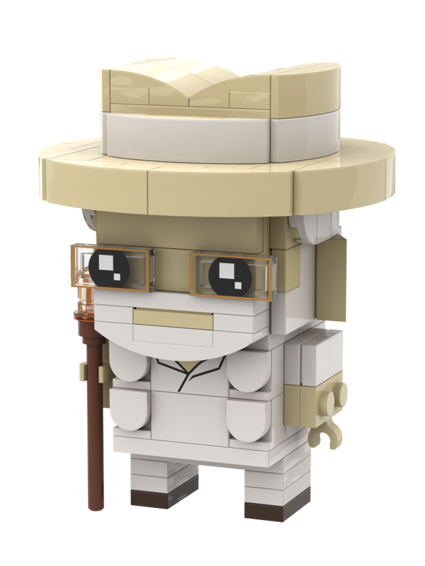 Lego John Hammond (Jurassic Park) Brickheadz