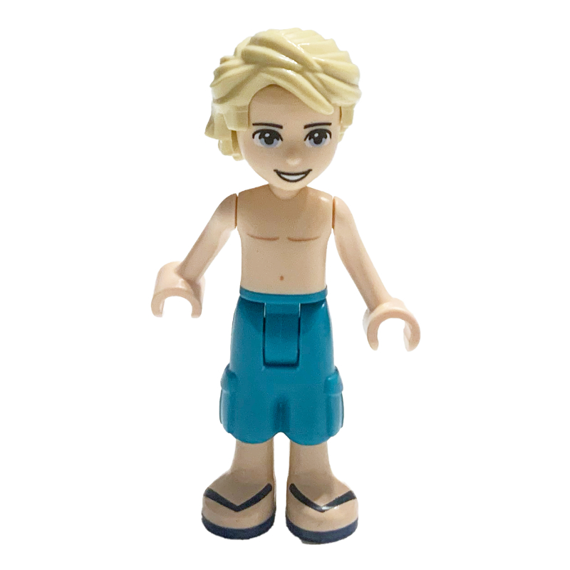 Lego Mason - Bare Chest, Dark Turquoise Trousers