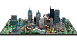 Philadelphia - city map (skyline)