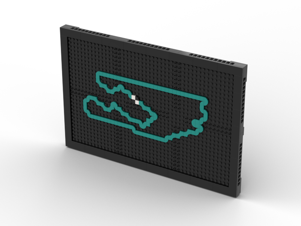 Lego Miami Race Track Formula 1 Speed Champions