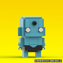 Dr. Manhattan (Watchmen) Custom Brickheadz