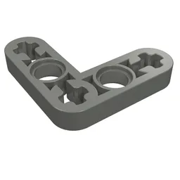 Technic Beam 3 x 3 L-Shape Thin / Dark Bluish Gray