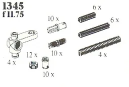 Pinions, Connectors, and Axles