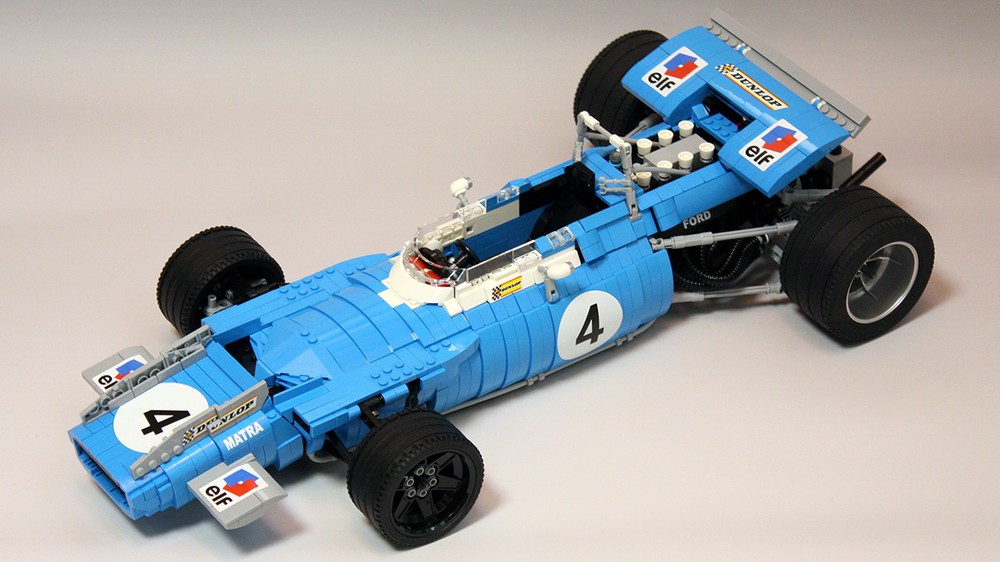 Lego Matra MS80 - scale 1:8