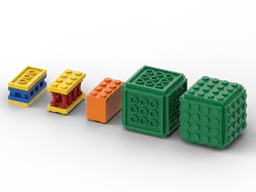 Inversed stud assemblies