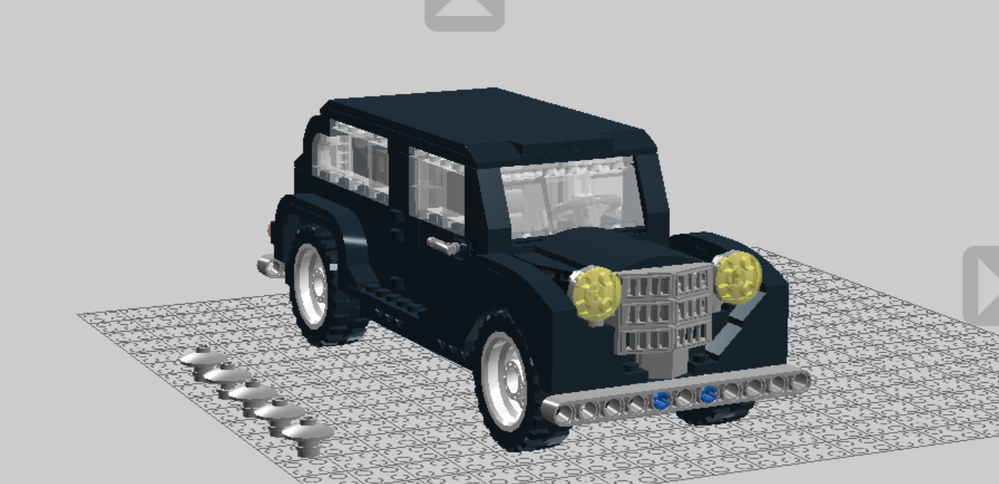 Lego buster black