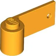 Door 1 x 3 x 1 Right / Bright Light Orange