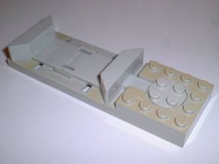 Lego Monorail Track Monoswitch Base