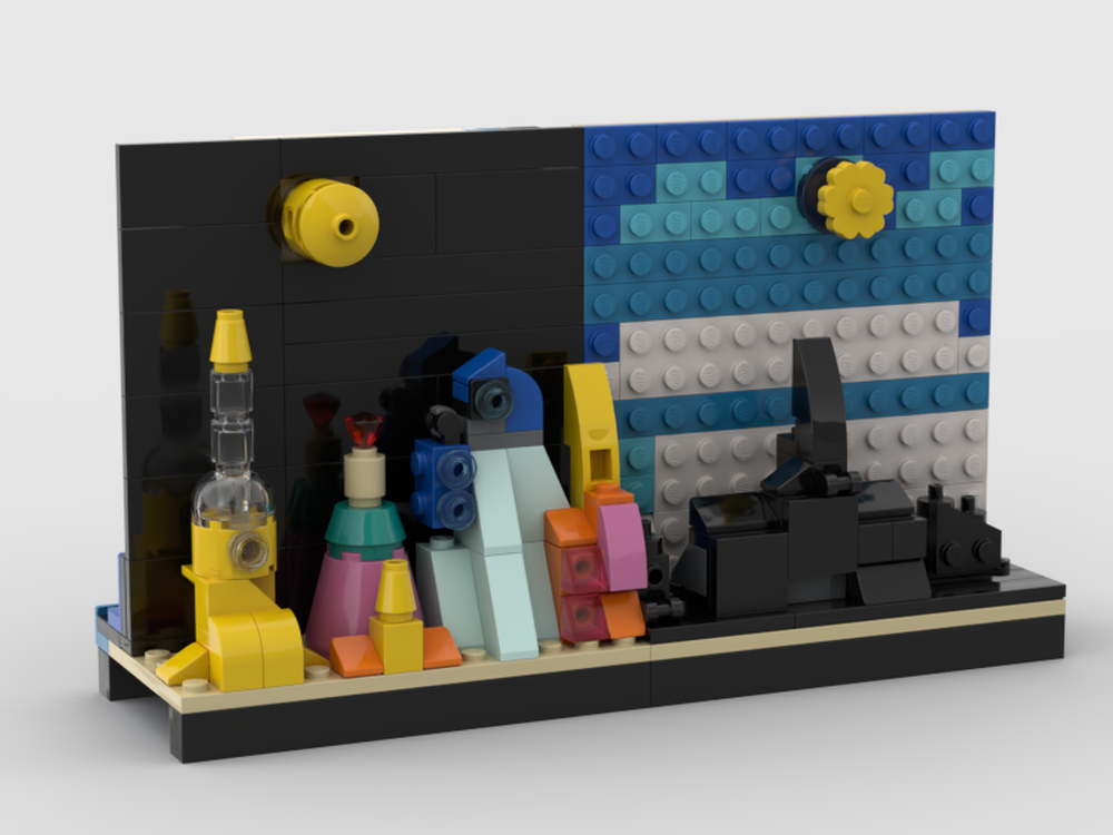 Lego 31122 Day and Night City