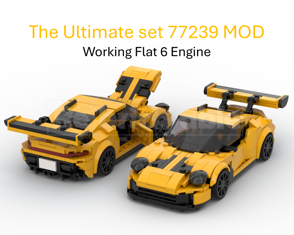 Lego MOD|The Ultimate Porsche 911 GT3 RS (77239)