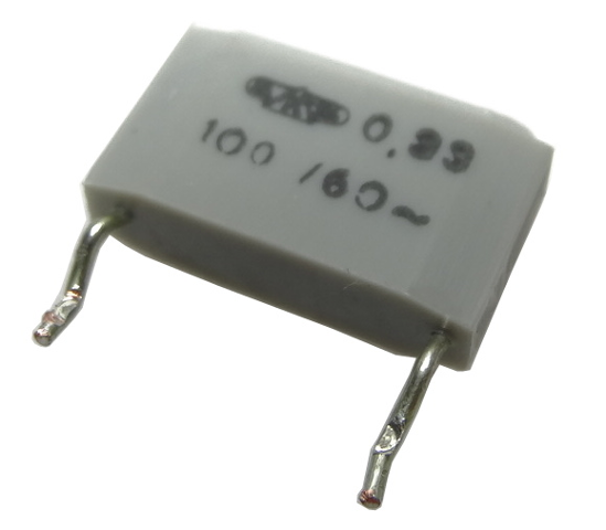 Lego Electric, Capacitor for Cable 2913c02 / Light Gray