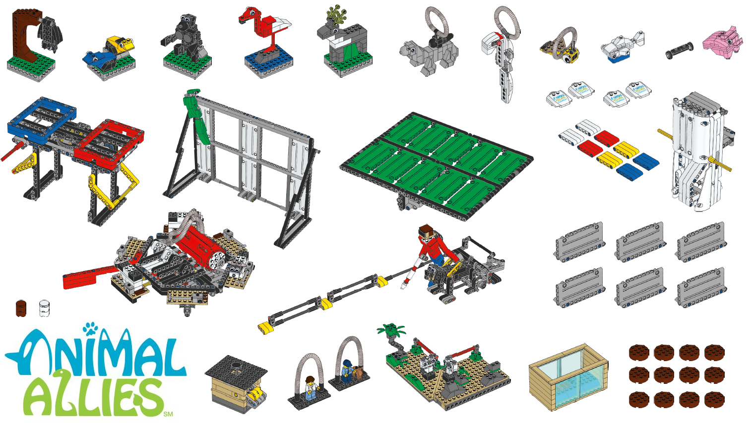 Lego ANIMAL ALLIES Challenge Kit