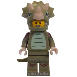Triceratops Costume Fan