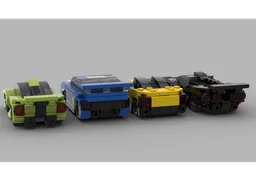 Car pack #9 (5 stud wide)