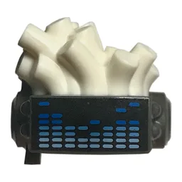 Hair with Visor, Equaliser and White Hair Print / Black