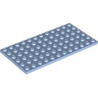 Lego Plate 6 x 12 / Bright Light Blue