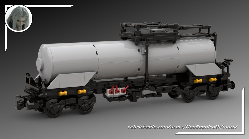 Lego Tanker Wagon grey