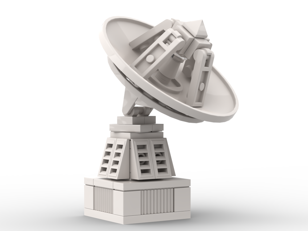 Lego Satellite ground station
