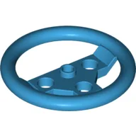 Technic Steering Wheel Large / Dark Azure