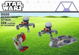 Spider Droid Attack