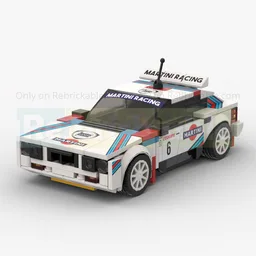 Lancia Delta HF Integrale WRC 1987 Miki Biason, Tiziano Siviero