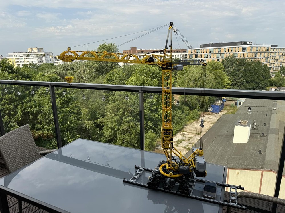 Lego Soviet Tower Crane KB 403