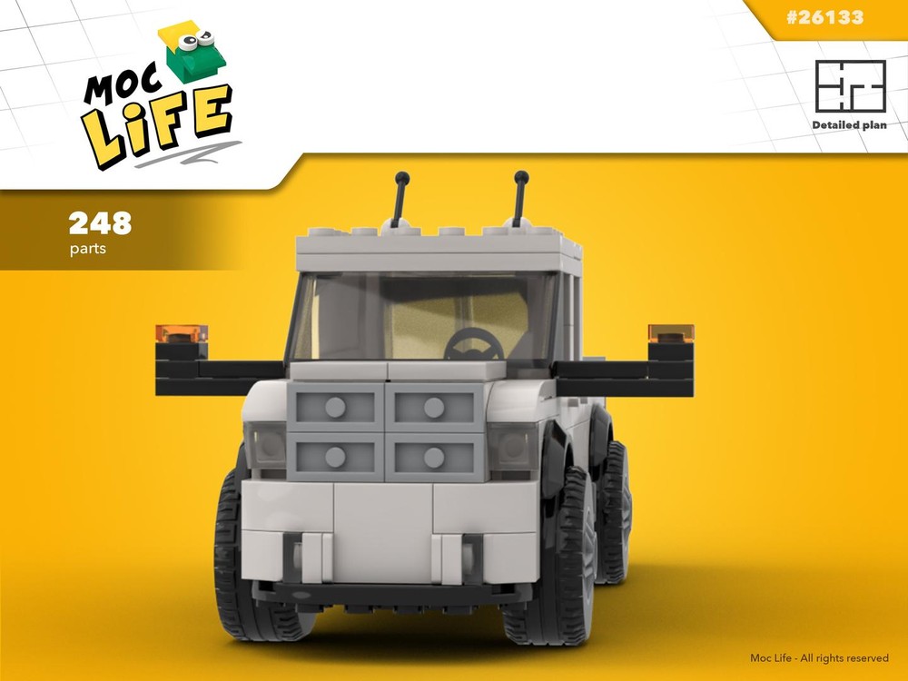 Lego Ram 1500 quad cab small bed
