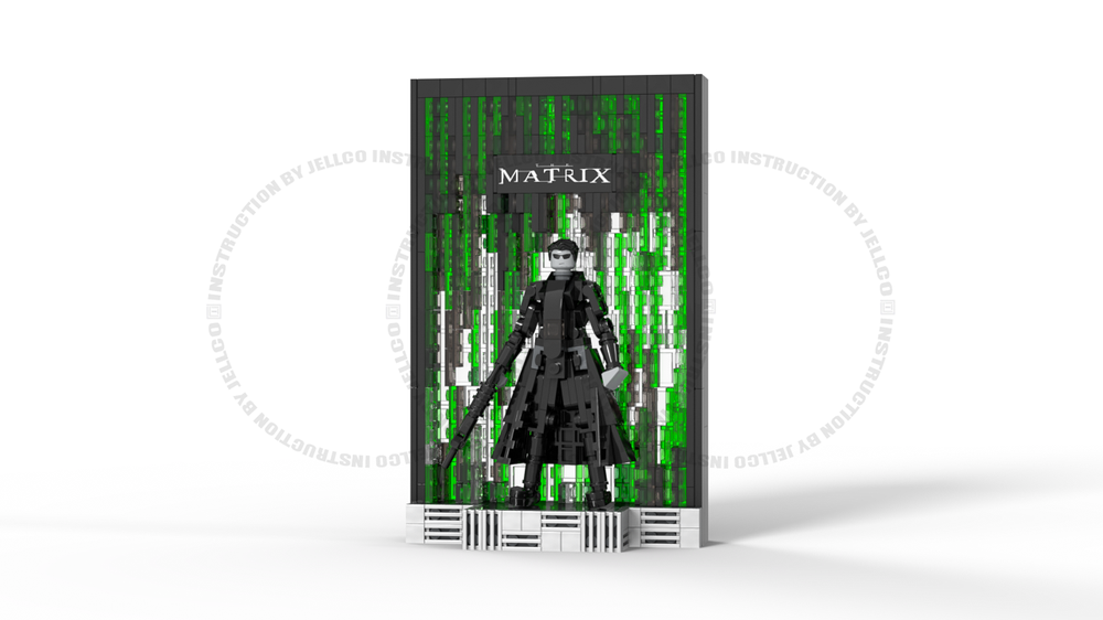 Lego Micro Matrix Concept Series PART II : Micro Poster "The Matrix"