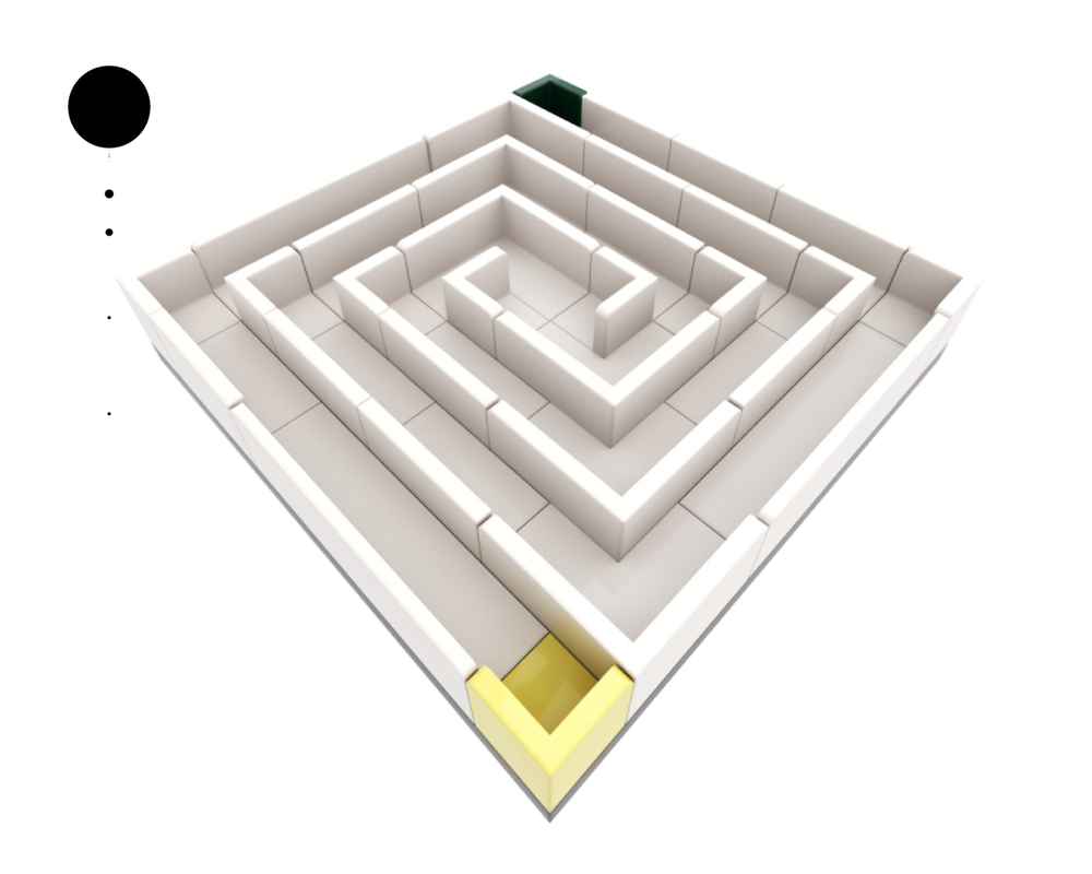 Lego 21 Maze