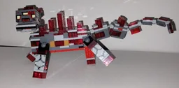 21162-1 Minecraft Dungeon Axolotl Redstone Golem