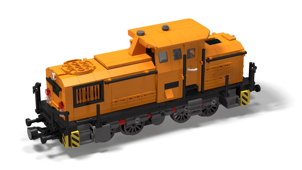 Lego Diesel-locomotive DR BR 106 Diesellokomotive