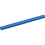 Lego Hose, Ribbed 7mm D. 14L / 11.2cm / Blue