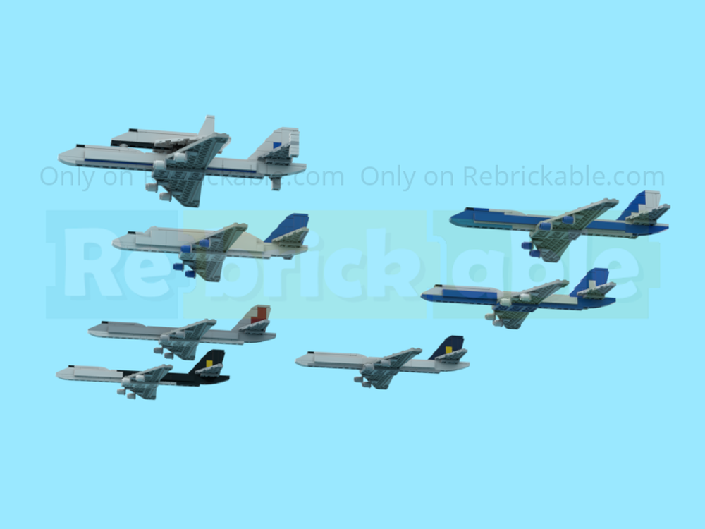 Lego Boeing 747 Set